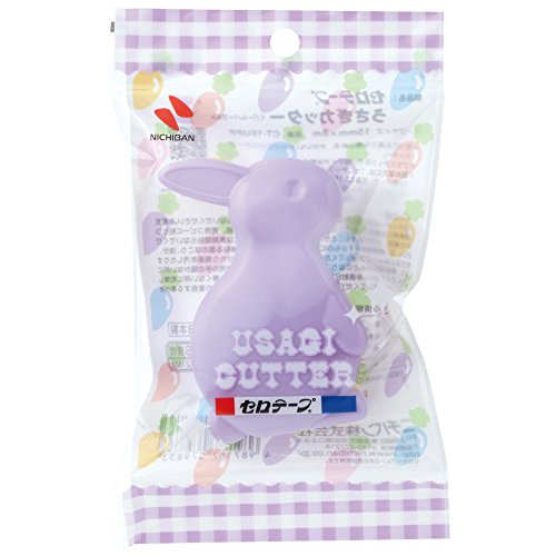 ニチバン セロテープ うさぎ テープカッター 5個入 CT15UPP-5P パール